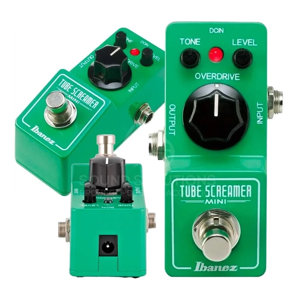 Pedal de Efeito para Guitarra IBANEZ TSMini Tube Screamer - Pedal Guitarra IBANEZ