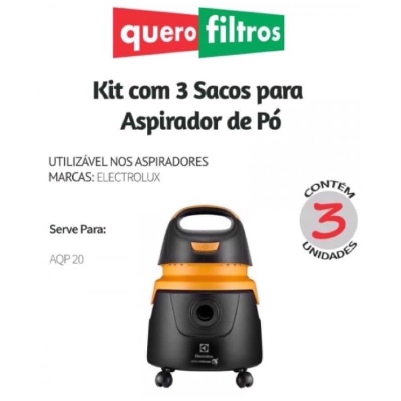 Saco Filtro para aspirador de pó Electrolux AQP20