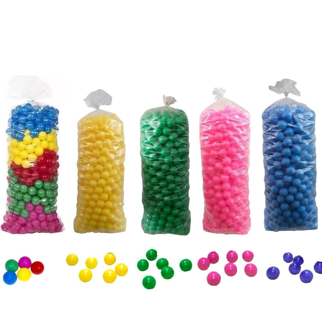 Saco de Bolinhas Para Piscina Coloridas 76mm Resitentes-Atóxicas-50 Bolinhas Premium Promoção