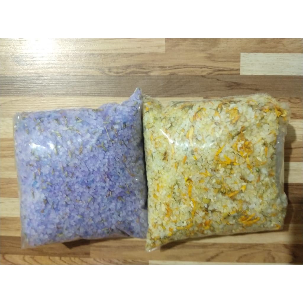 Escalda Pés – 500 gr Calêndula com Camomila e + 500 gr Lavanda