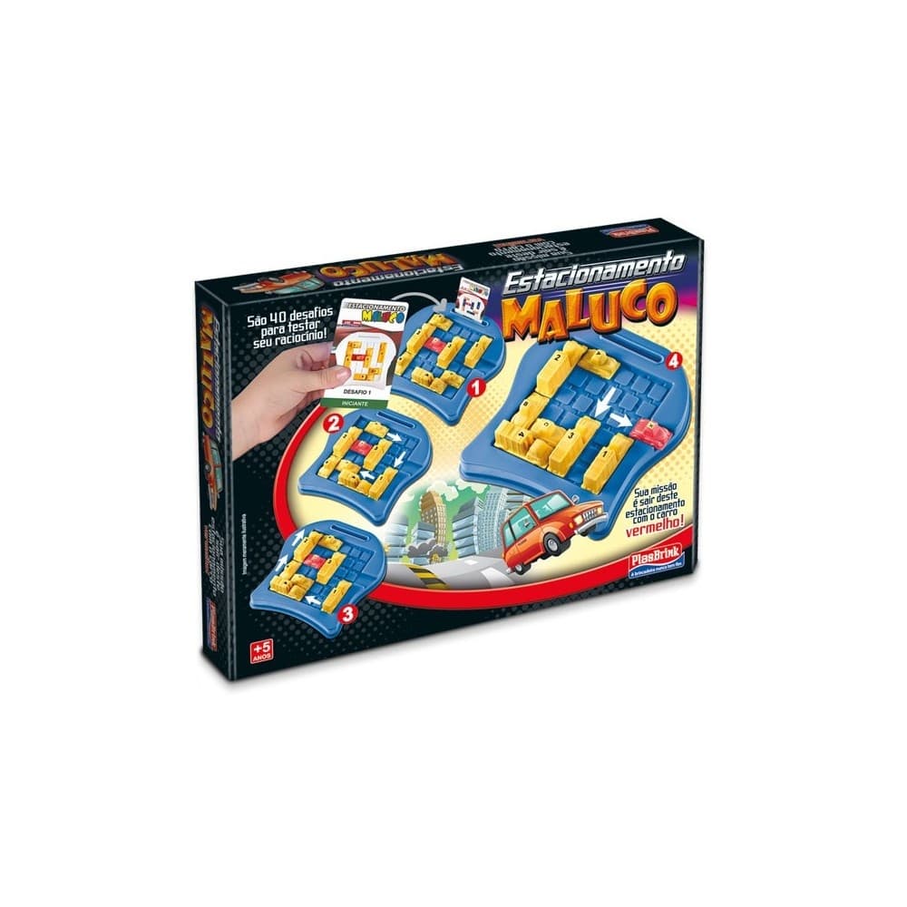 Estacionamento Maluco Jogo Educativo Desafio Raciocínio