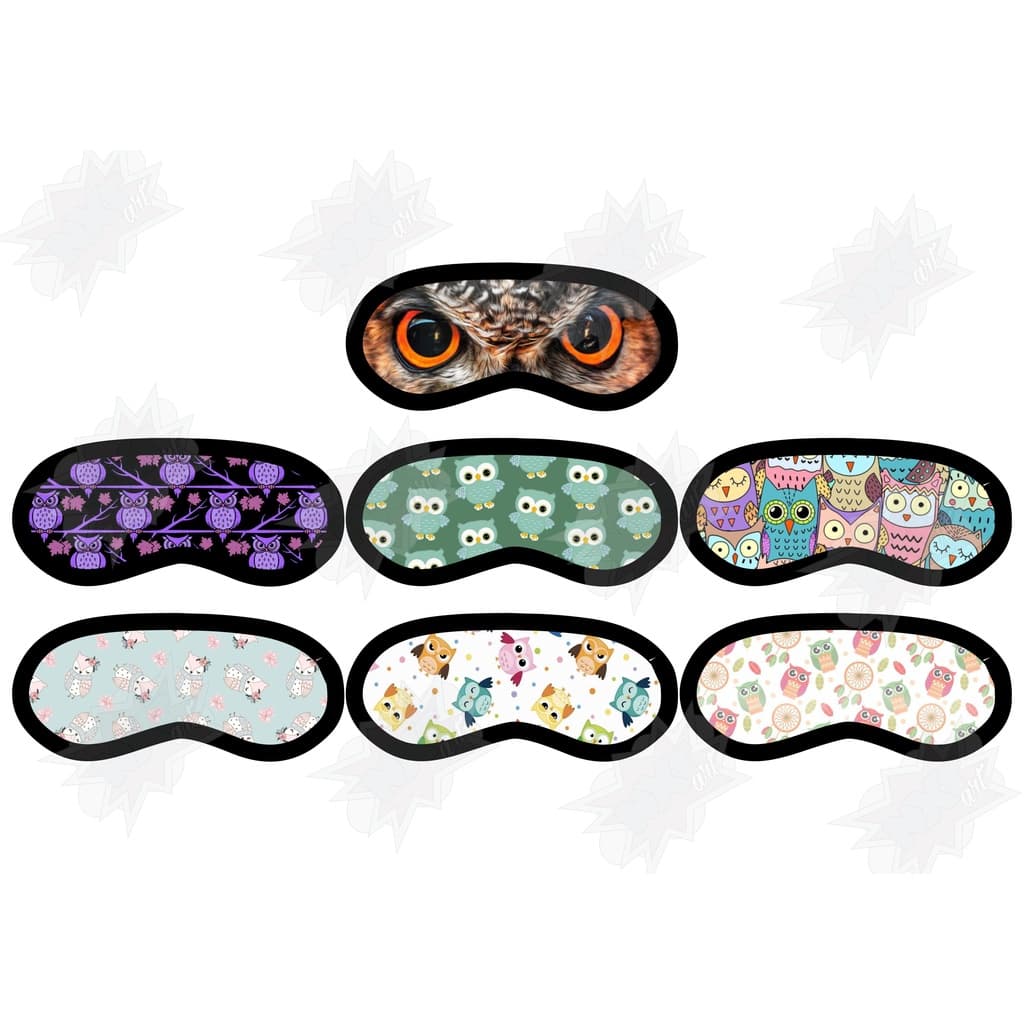 Máscaras de olho de dormir/tapa olho Coruja