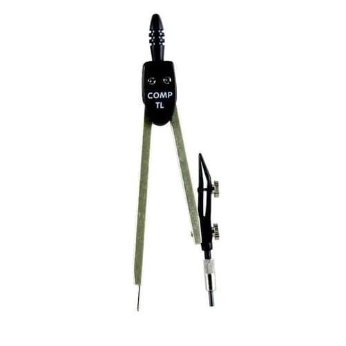 Kit com 05 Compassos Escolar 124 Com Tira Linha - CIS