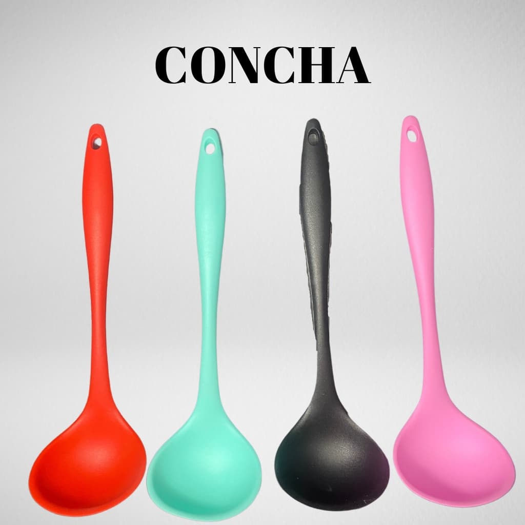 CONCHA DE SILICONE COLOR 28x8cm 1unidade REF:22003