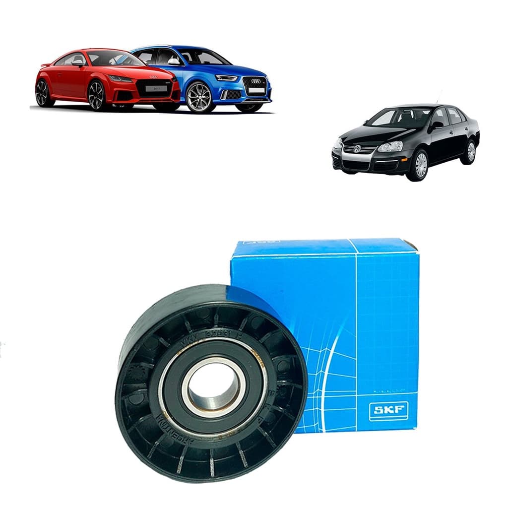 Rolamento Polia Tensora Correia Poly-V Alternador Audi Rs3/RsQ3/TT 2.5 20V 5CC Tfsi 2009 a 2018/Vw Jetta 2.5 20V Fsi 5CC 2007 a 2011 07K903315T/SKU2604