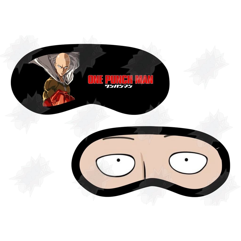 Máscaras de olho de dormir/tapa olho One Punch Man / Saitama / Anime / Mangá / Otaku