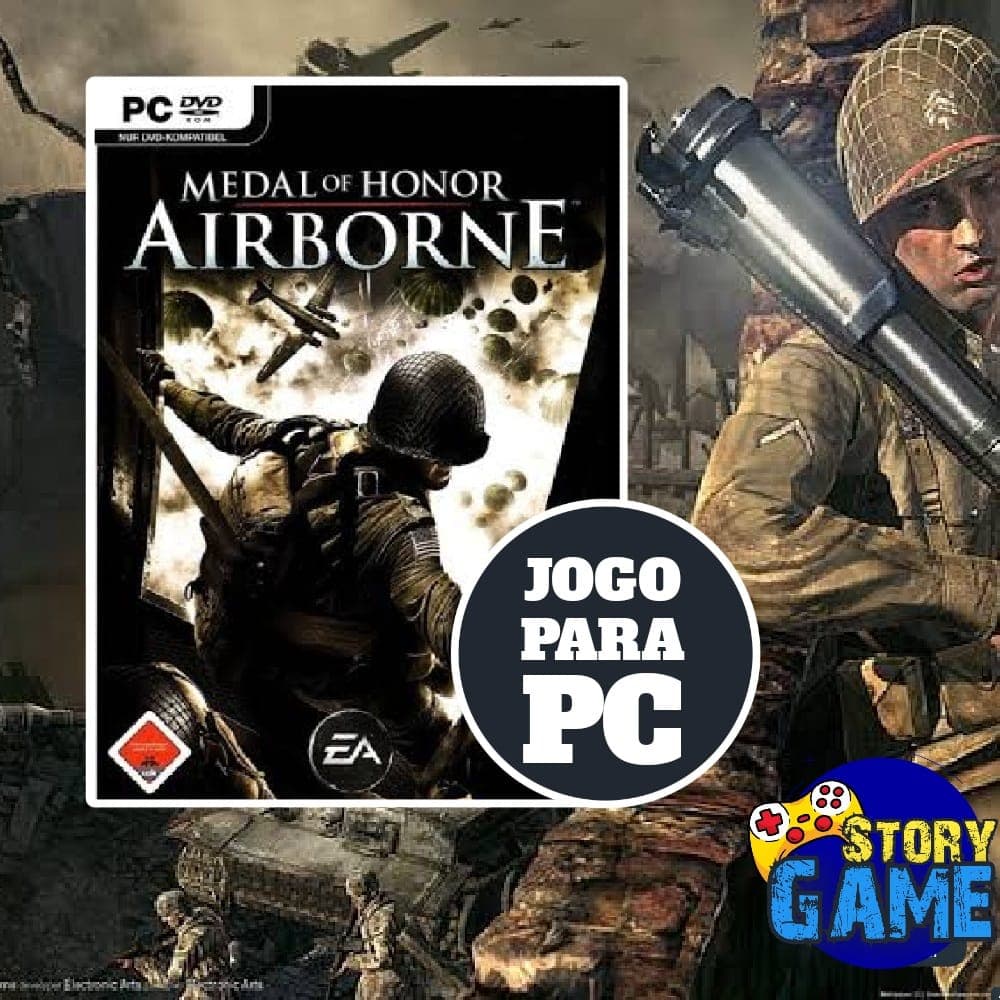 Medal Of Honor Airborne Pc Mídia Fisica Original