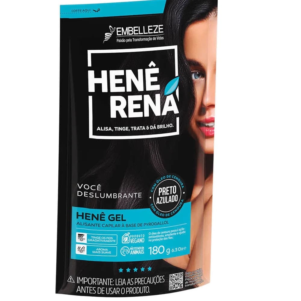 Henê Gel Rená 180g - Escolher