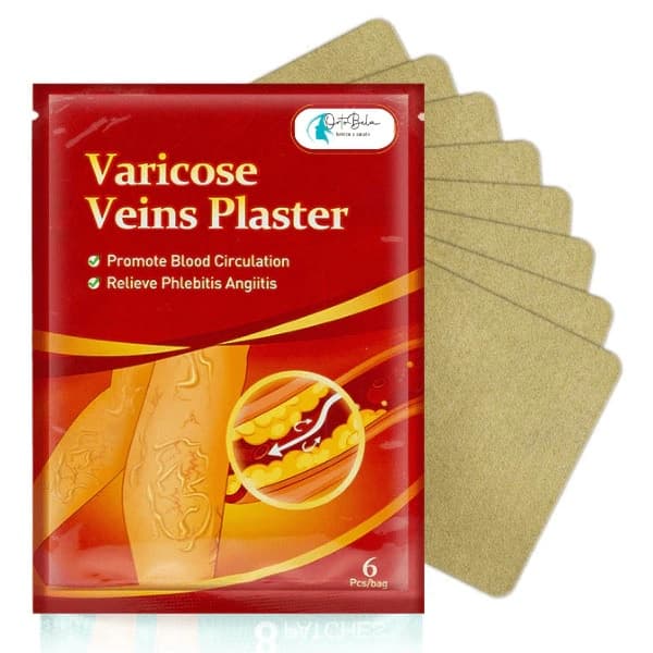 Patch de varizes para veias  & Cuidados com as pernas para remoção de varizes