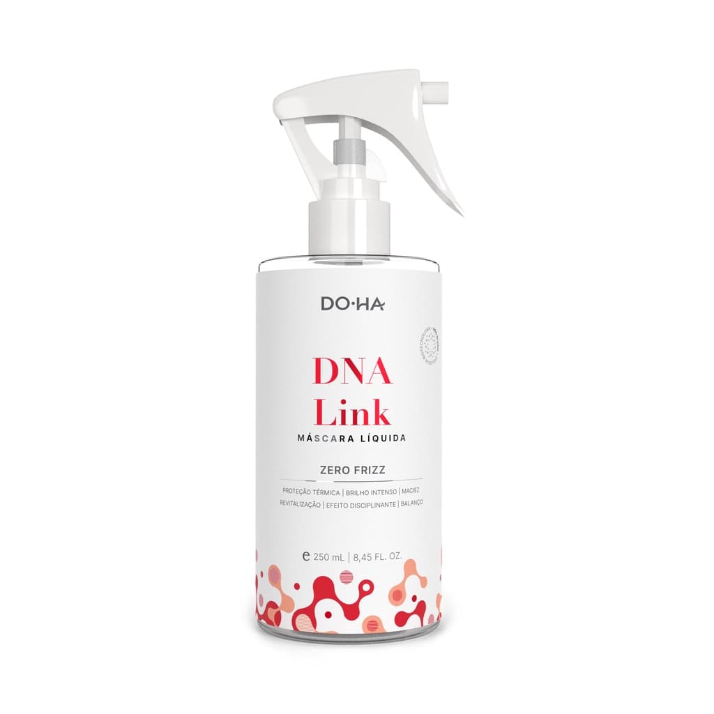 Máscara Líquida Dna Link Reconstrução hidratação antifrizz Doha Professional