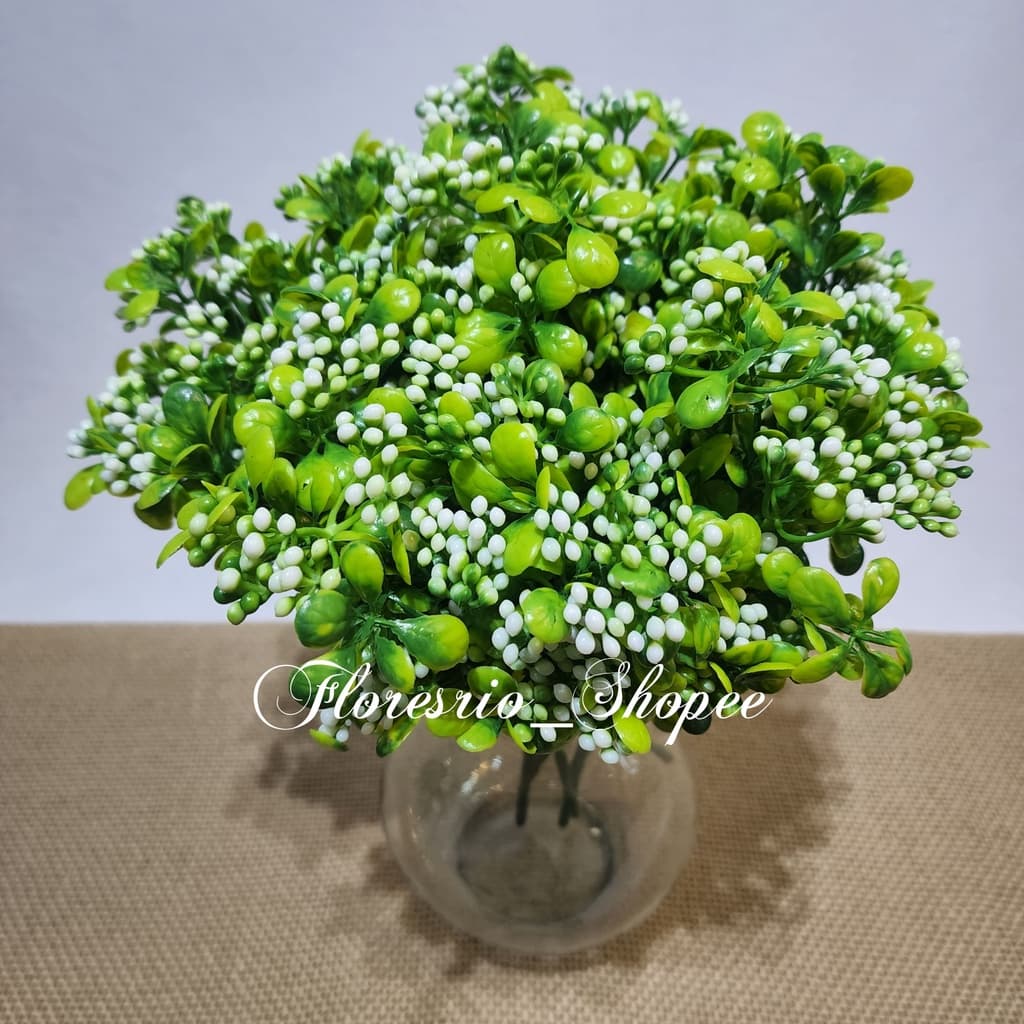 Plantas Matinho de folha Artificial Floral Folhagem P/ Decoração Casamento, Arranjos, Decorar Festas mato e planta verde