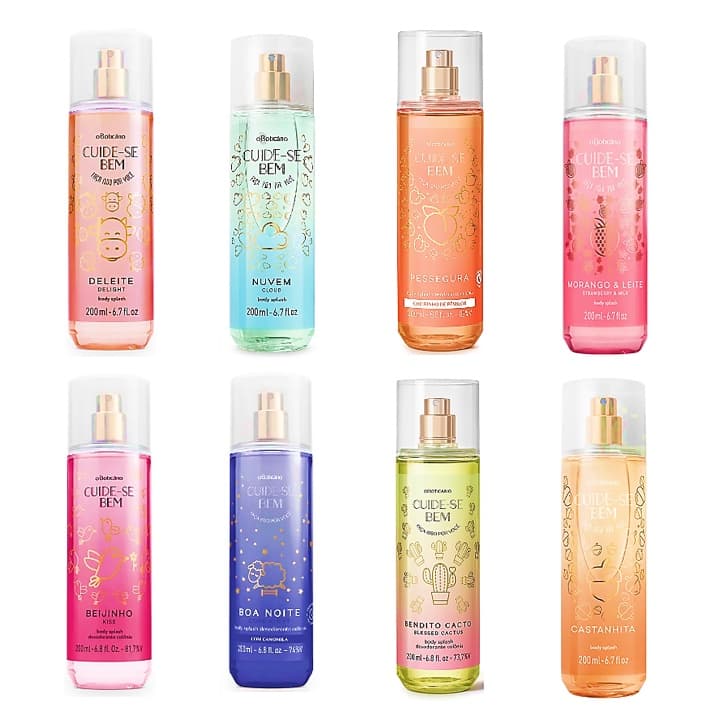 Body Splash Desodorante Colônia Cuide-se Bem Floratta O Boticário