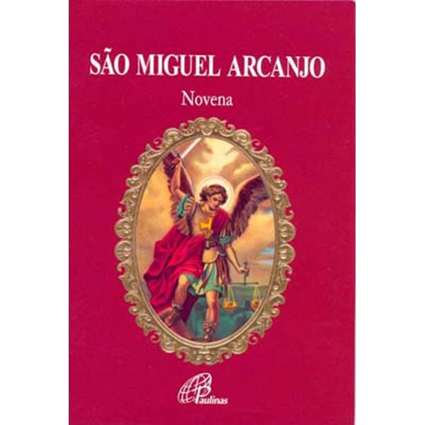 Livro São Miguel Arcanjo - novena - Religião Devocionarios