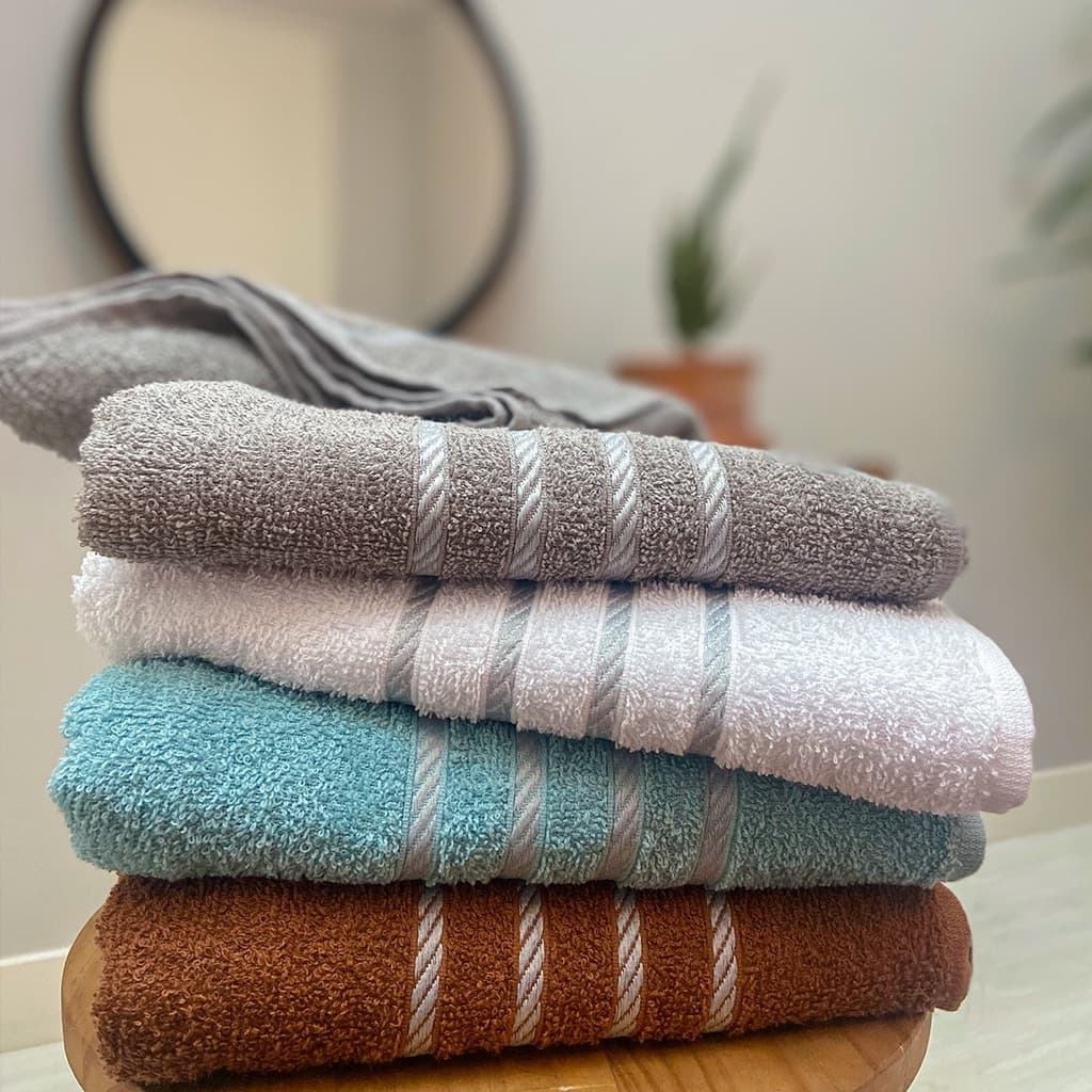 Toalha de Banho Grande Algodão Avulsa Alta Absorção Kit 6 Peças