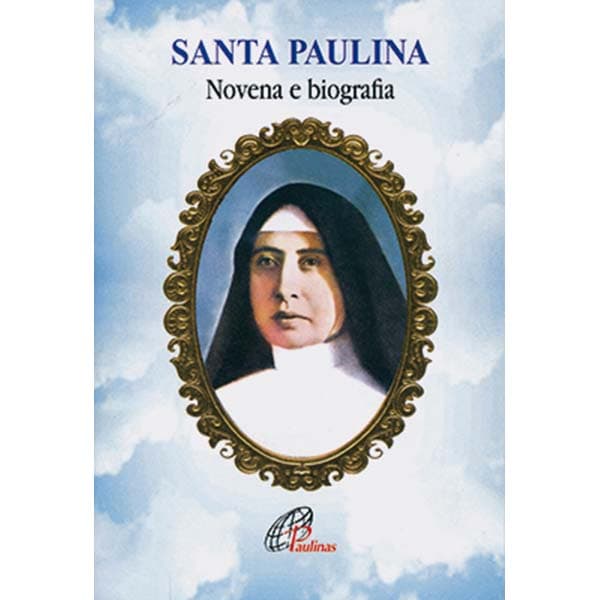 Livro Santa Paulina - novena e Biografia - Religião Devocionarios - Ed. Paulinas