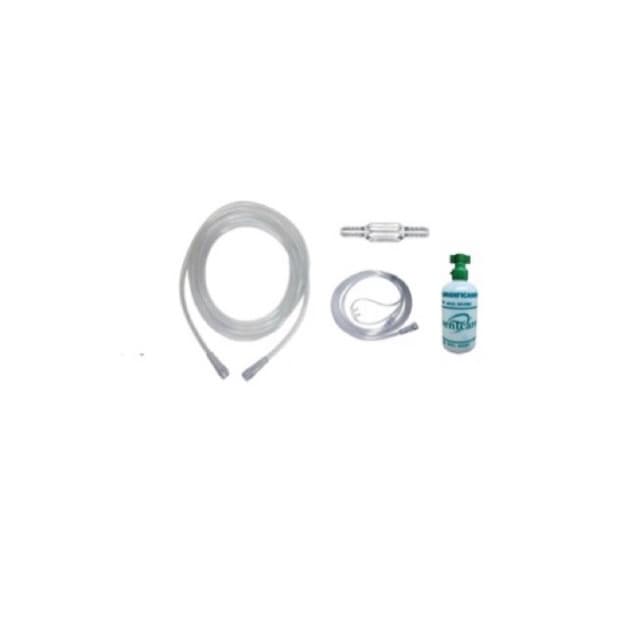 Kit - Extensão de Oxigênio 5MTS + Cânula Nasal Adulto + Conector União + Umidificador de Oxigênio