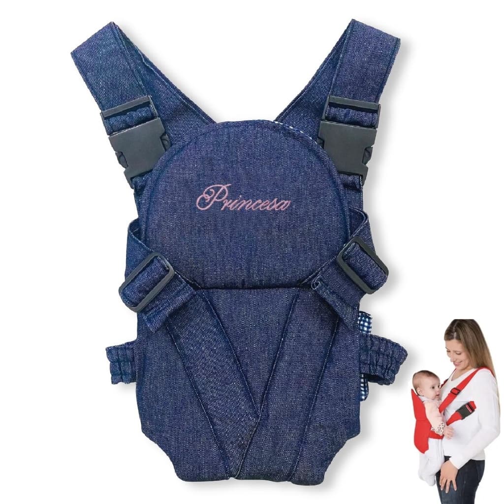 Cadeirinha Canguru Carrega Bebe Passeio Oferta Suporta Até 15kg