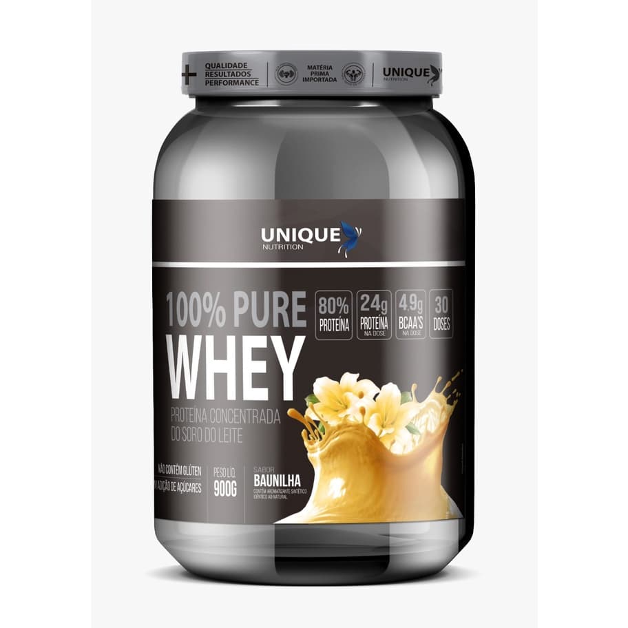 100% Pure Whey 900g - Unique Nutrition