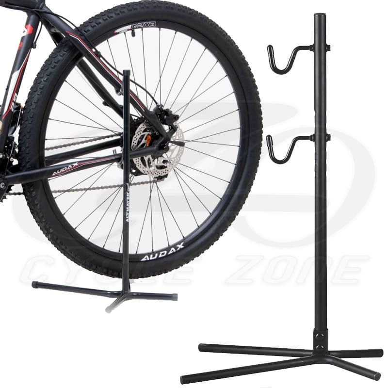 Suporte de Chão para Bicicleta Manutenção Limpeza Pé De Galinha CZO