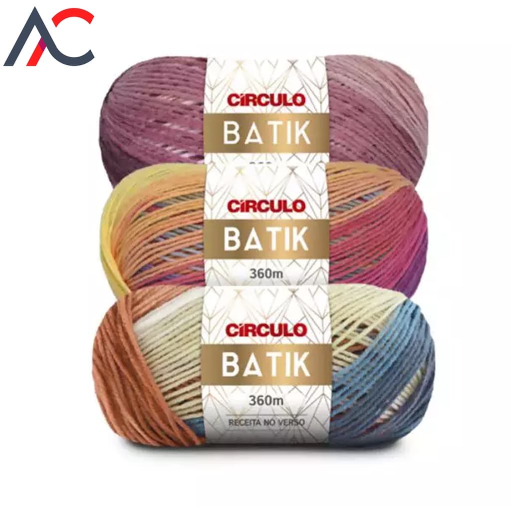 Fio / Lã Batik Círculo 100g
