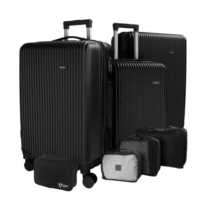 MALAS DE VIAGEM ABS P, M, G + KIT ORGANIZADOR + NECESSAIRE