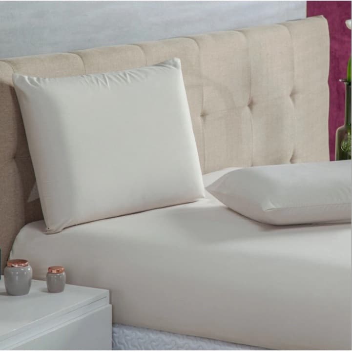 Lençol Queen Liso em Percal com Elástico - (Avulso)