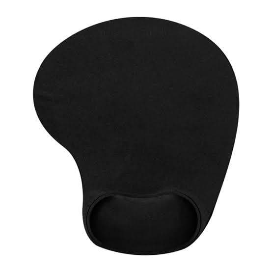 Mouse Pad Emborrachado Com Gel Silicone Ergonômico C/ Apoio de  Punho Pulso Conforto