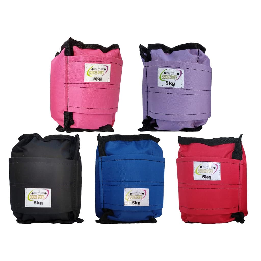 Caneleira / Tornozeleira 5 Kg - O Par Academia