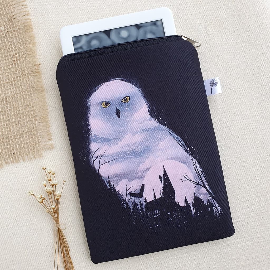 Case organizadora com Zíper kindle Harry Potter