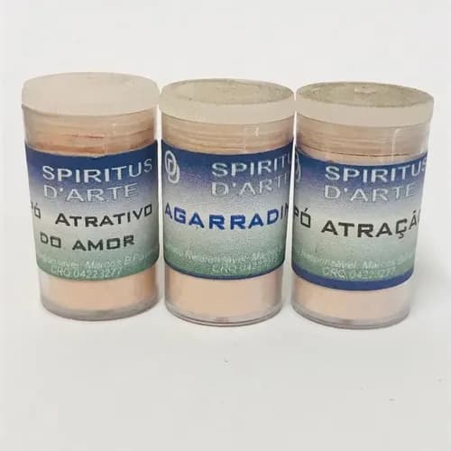 Kit Para Magia Com Pó Para Amarração
