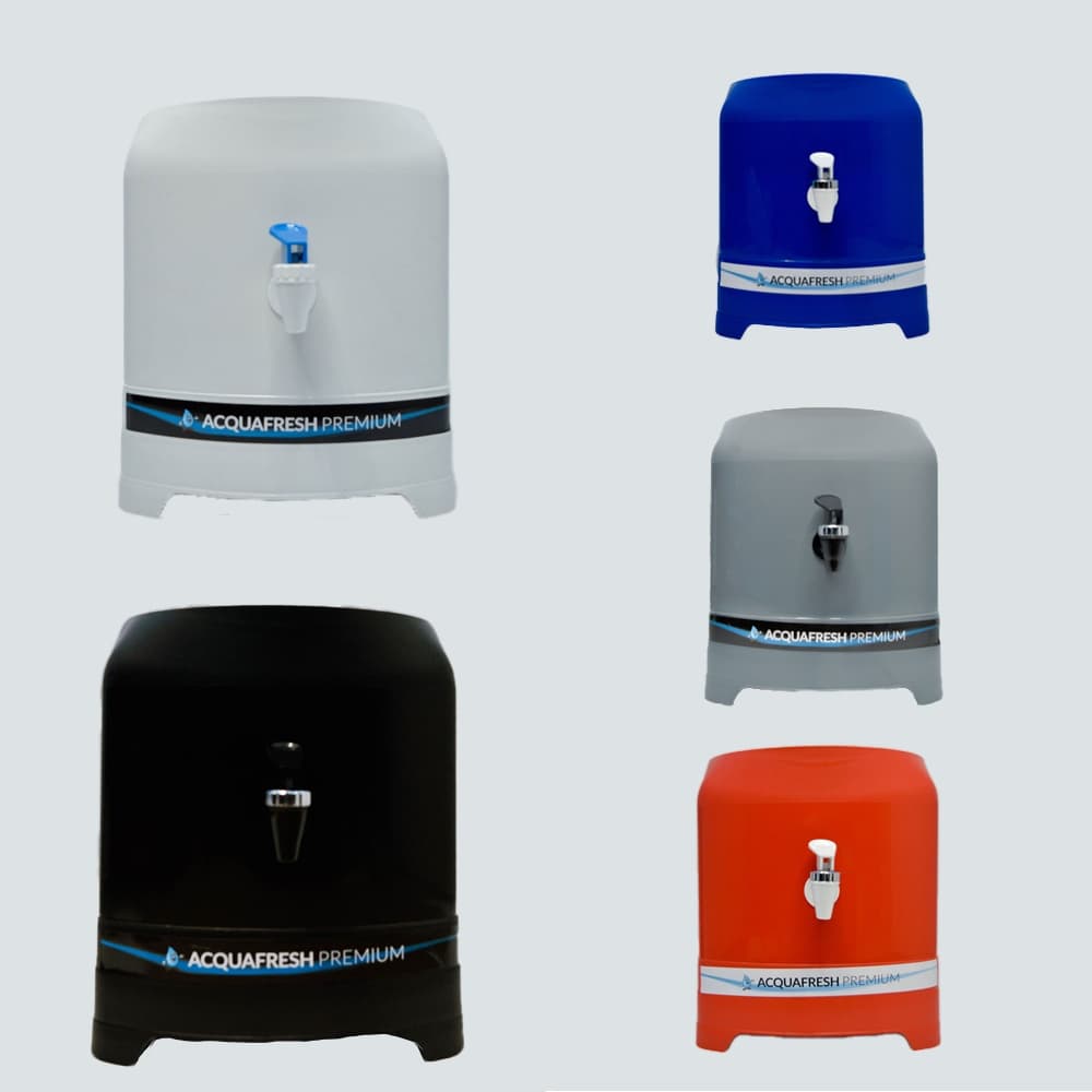 Suporte acqua premium com cuba de aluminio para galão de água mineral de 10 e 20 litros