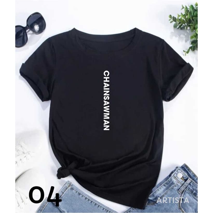 T-shirts Feminina Blusinha Chainsaw Man