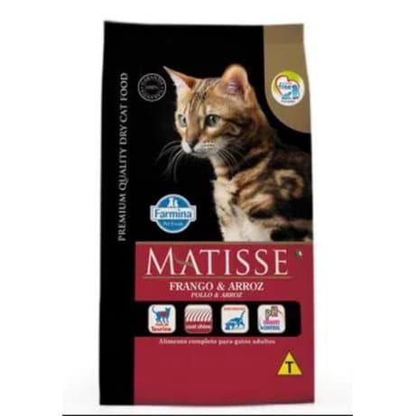 Ração Matisse gato Adulto frango e arroz 7,5kg