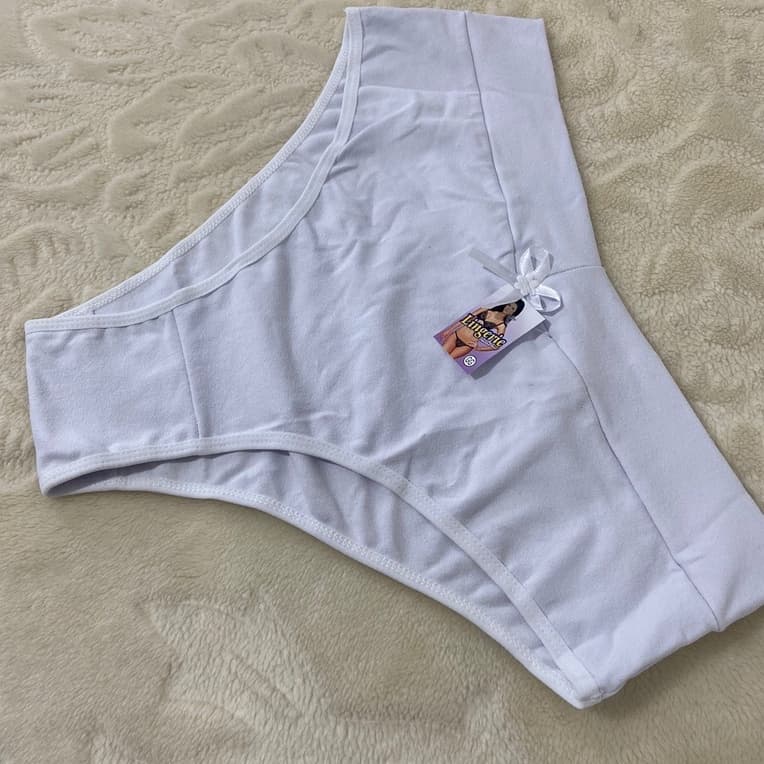 Calçola Cotton Conforto Cintura Alta Algodão Senhora Pos Parto