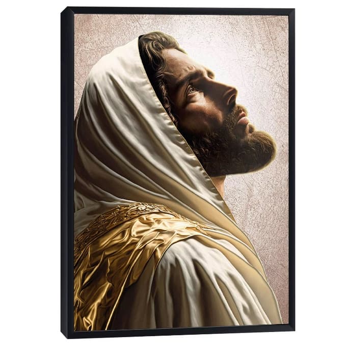 Quadro decorativo 1 tela Religião Jesus cristo arte