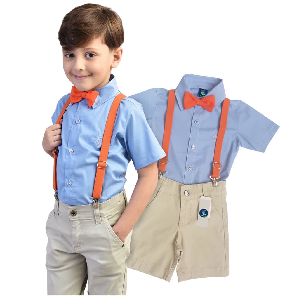 Conjunto Temático Do Blippi Roupa Infantil Menino Promoção