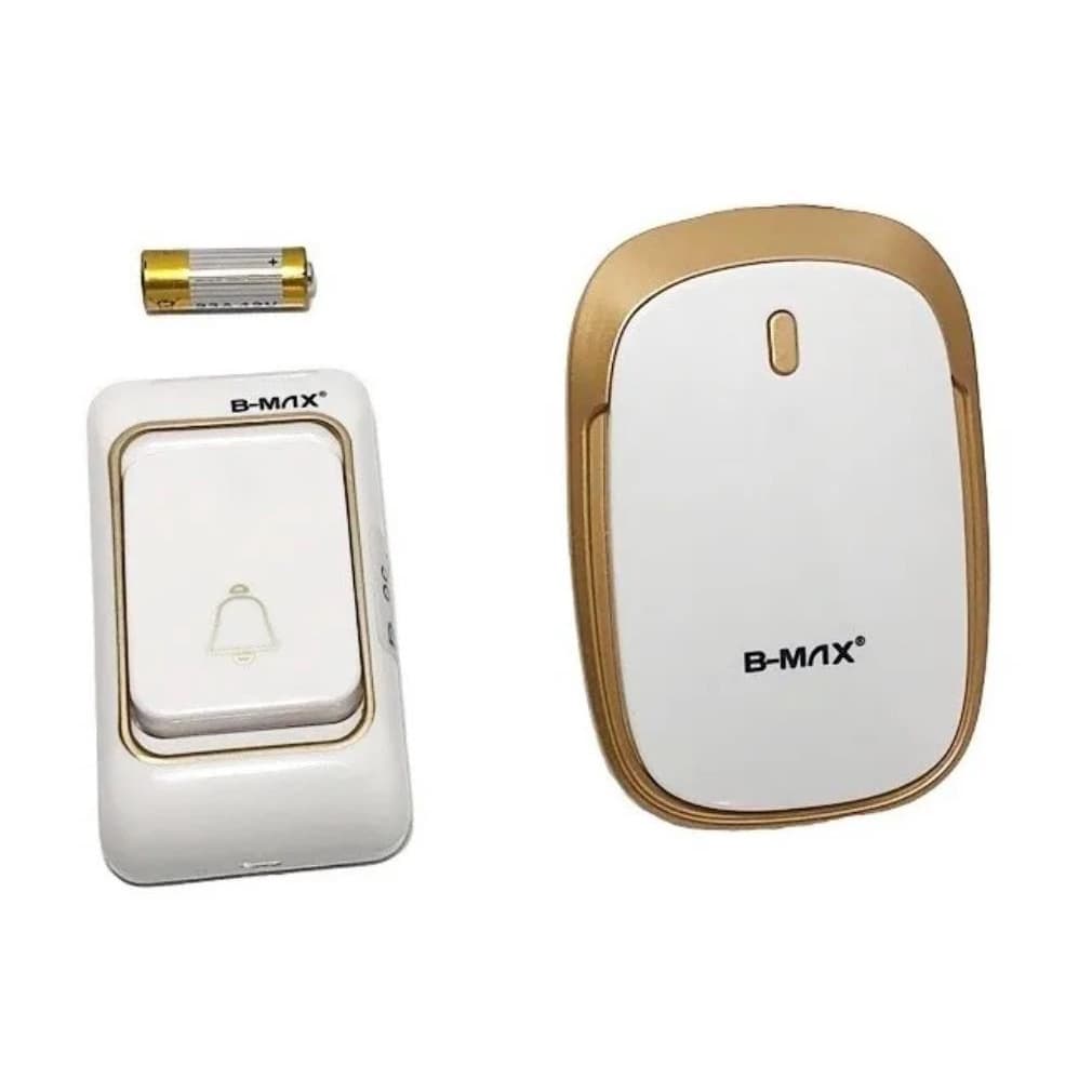 Campainha B-max Sem Fio Residencial Comercial Bivolt + Pilha