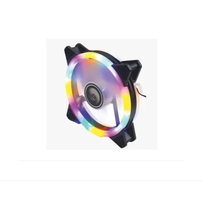 Cooler Fan Gamer 12cm Com Led Rgb Cl-130c Hoopson