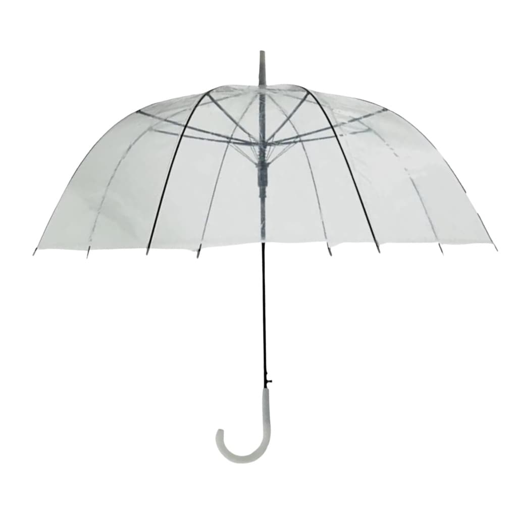 Guarda Chuva Transparente Bolha Cúpula Grande Resistente Automático