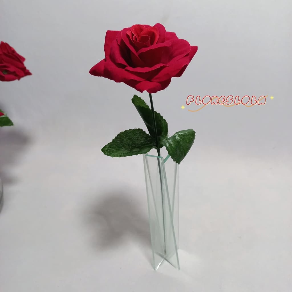 Rosa Veludo Unidade Artificial P/ Dia das Mães, Dia dos Namorados, Presentes e Lembrancinha de casamento