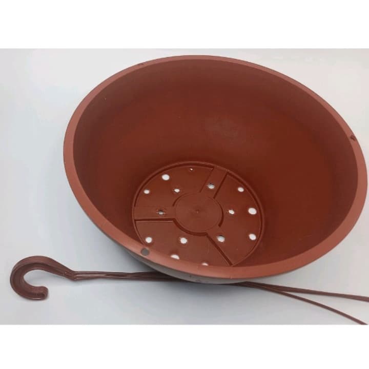 Kit 2 Vaso de Planta Jardim Cuia com Alça 50cm 4 Litros Flores Vasos para Plantas Decoração Gancho