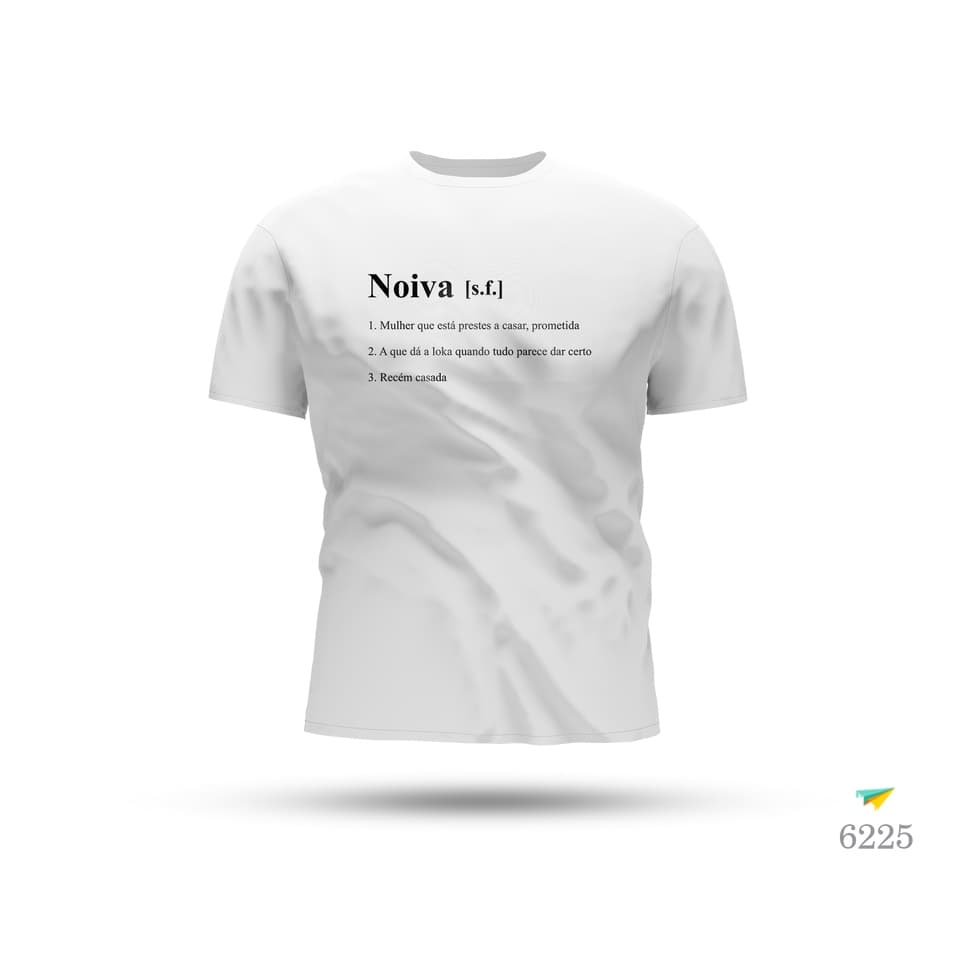 Camiseta Personalizada Definição de Noiva