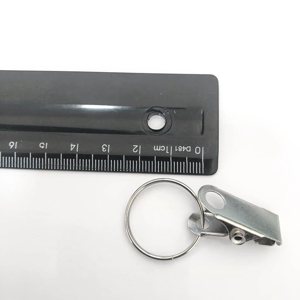 1.000 Presilhas Clip Jacaré Com Argola 22 Mm