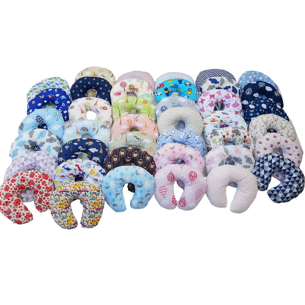 Almofada/ Apoio de pescoço menino/menina varias estampas 100%Algodão
