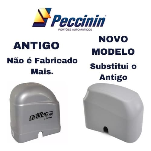 Carenagem capa Motor Portão Eletronico Gatter 3000 peccinin (SUBSTITUI O MODELO ANTIGO)100% ORIGINAL