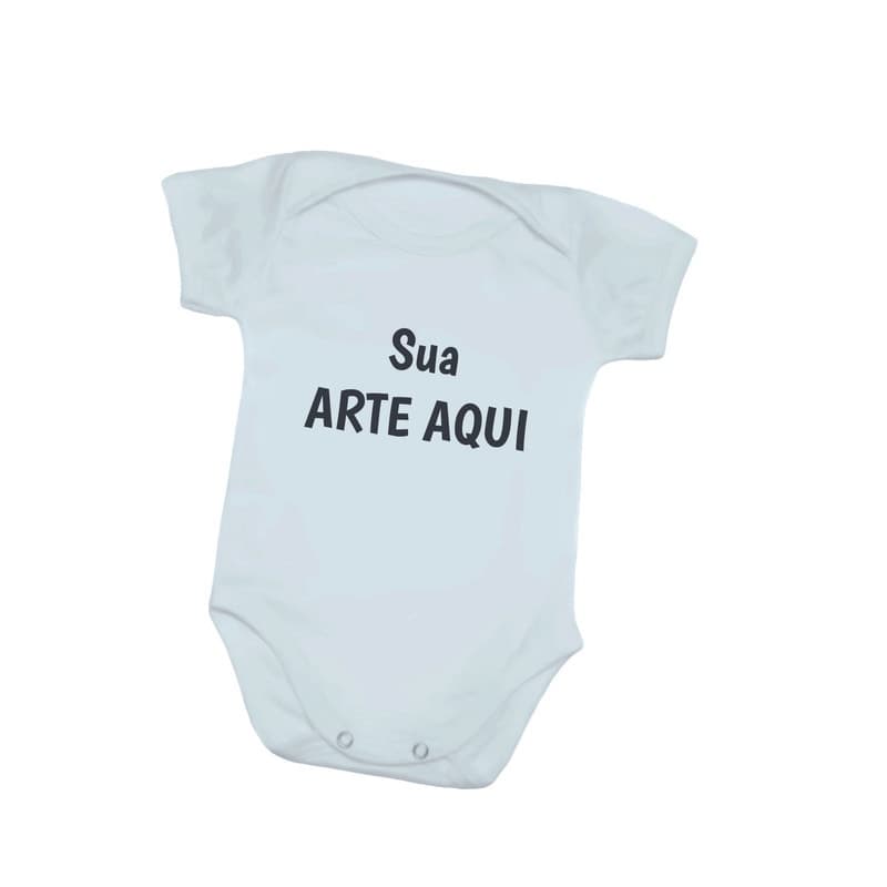 Body de Bebê Personalizado Com sua Arte