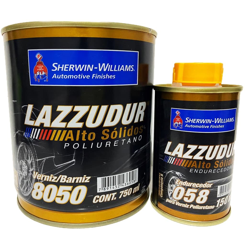 Verniz 8050 Alto Solidos Lazzuril 900ml