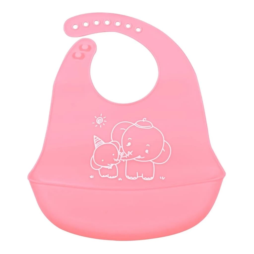 Babador De Silicone Gumy Impermeável Bolsa Cata Migalhas Blw Introdução Alimentar Bebê