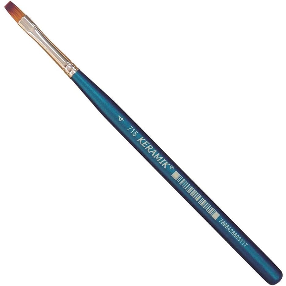 Pincel Chato Keramik 715 4 Carga Dupla Reto