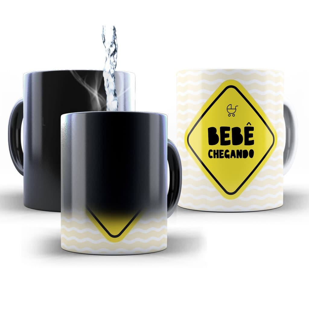 Caneca Mágica Bebê Chegando!